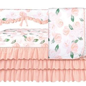 Sahaler 4 Pc crib set